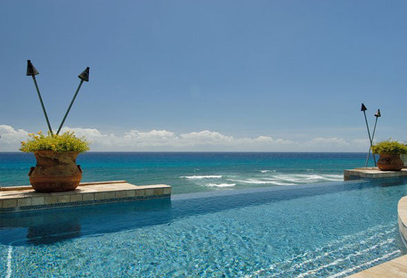 Ocean Tiki And Infinity Pool - Hawaiipictures.com Ocean Tiki And Infinity Pool - Hawaiipictures.com