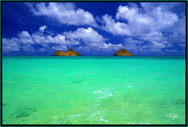Emerald Waters Lanikai Beach Oahu - Hawaiipictures.com Emerald Waters Lanikai Beach Oahu - Hawaiipictures.com