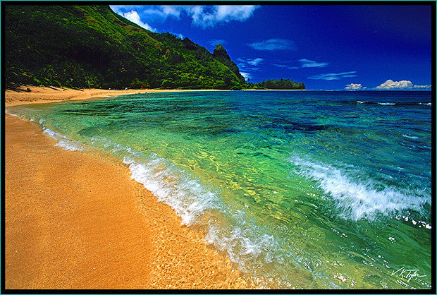 Tunnels Beach Kauai - Hawaiipictures.com