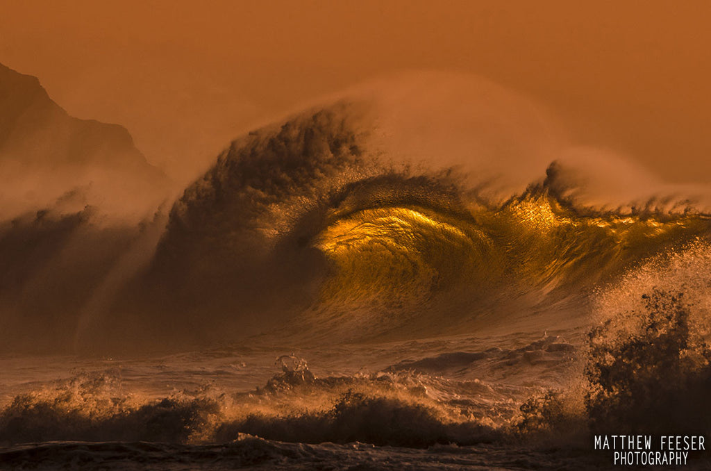 Kee Golden Wave Kauai - Hawaiipictures.com