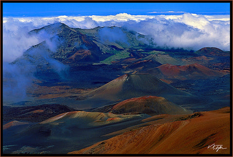 Haleakala Crater Closeup Maui - Hawaiipictures.com