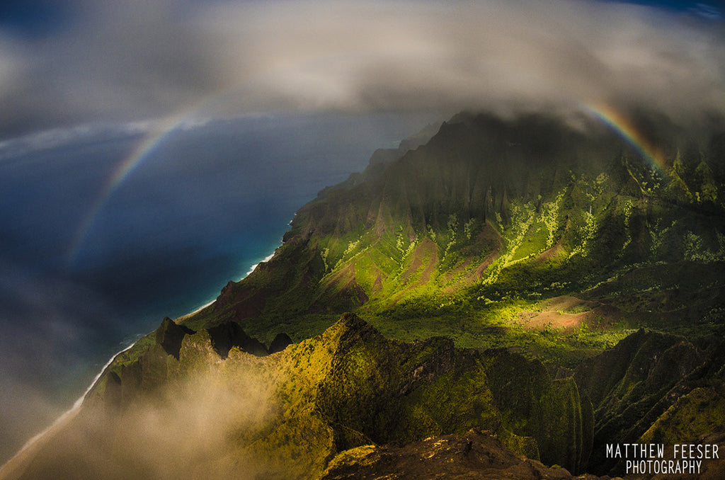 Kokee Moon Bow Kauai - Hawaiipictures.com