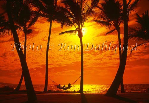 Couple in hammock at sunset, Wailea, Maui, Hawaii - Hawaiipictures.com Couple in hammock at sunset, Wailea, Maui, Hawaii - Hawaiipictures.com