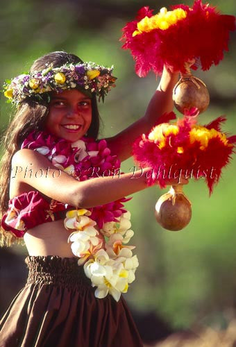 Keiki hula dancer, Maui, Hawaii Stock Photo Image - Hawaiipictures.com