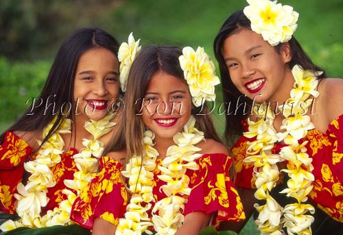 Keiki hula dancers with plumeria lei, Maui, Hawaii - Hawaiipictures.com Keiki hula dancers with plumeria lei, Maui, Hawaii - Hawaiipictures.com