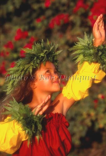 Keiki hula dancer, Hawaii - Hawaiipictures.com