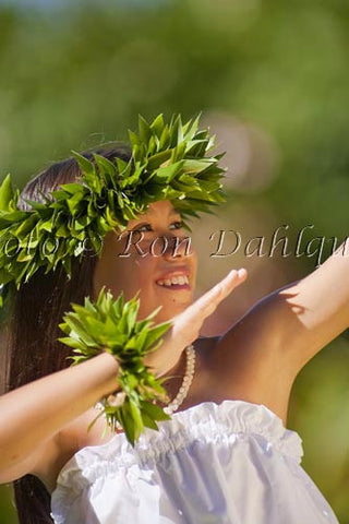 Keiki hula dancer, Maui, Hawaii Picture Photo Stock Photo Print - Hawaiipictures.com