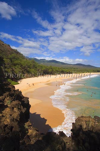 Oneloa Beach, Big Beach, Makena, Maui, Hawaii Stock Photo Print - Hawaiipictures.com Oneloa Beach, Big Beach, Makena, Maui, Hawaii Stock Photo Print - Hawaiipictures.com