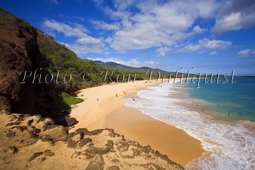Oneloa Beach, Big Beach, Makena, Maui, Hawaii Picture Print - Hawaiipictures.com