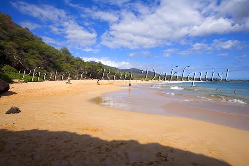 Oneloa Beach, Big Beach, Makena, Maui, Hawaii Photo Stock Photo Print - Hawaiipictures.com