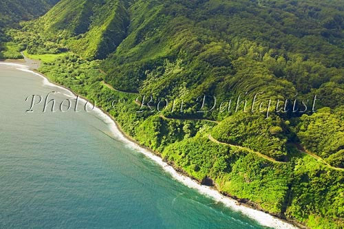 Aerial view of the road to Hana, Maui, Hawaii Picture - Hawaiipictures.com Aerial view of the road to Hana, Maui, Hawaii Picture - Hawaiipictures.com