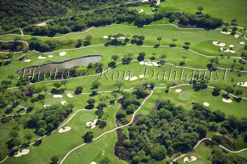 Aerial of Wailea golf courses, Maui, Hawaii Picture - Hawaiipictures.com