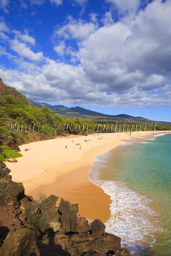 Oneloa Beach, Big Beach, Makena, Maui, Hawaii Picture - Hawaiipictures.com