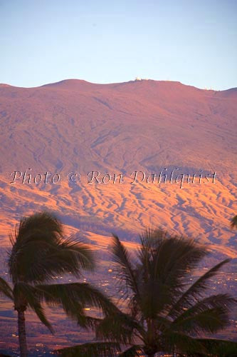 The top of Haleakala crater bathed in late afternoon light on Maui, Hawaii - Hawaiipictures.com