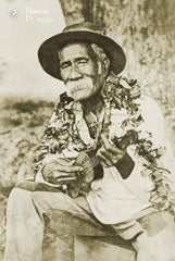 Native Hawaiian Man With Ukulele