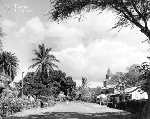 Historic Picture Of Alii Drive - Hawaiipictures.com