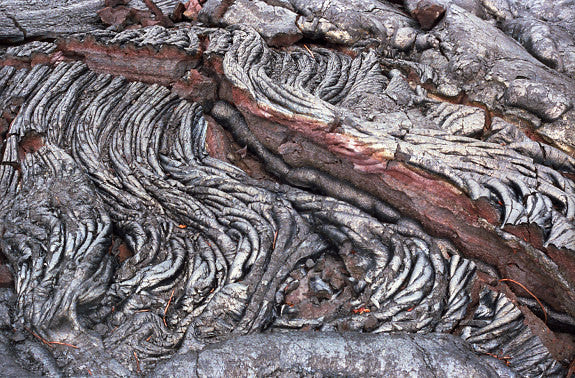 Hardened Lava - Pahoehoe - Hawaiipictures.com