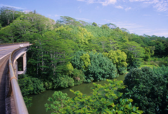 Kalihiwai River  Bridge - Hawaiipictures.com