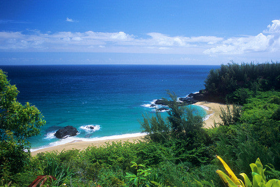 Lumahai Beach Overlook 2 - Hawaiipictures.com