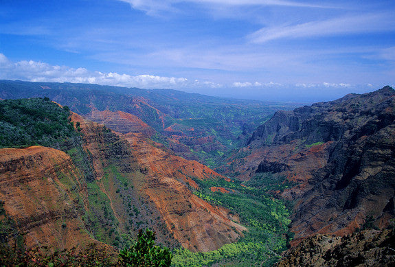 Waimea Canyon Valley, Kauai - Hawaiipictures.com