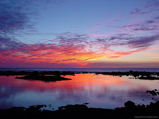 Kona Sunset Picture - Hawaiipictures.com Kona Sunset Picture - Hawaiipictures.com