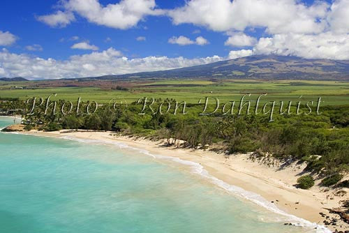 Aerial of Spreckelsville Beach, north shore of Maui, Hawaii - Hawaiipictures.com
