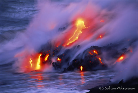 Dusk Glow Big Island - Hawaiipictures.com