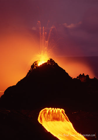 Genisis Lava Flow Big Island - Hawaiipictures.com