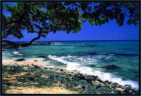 Secluded Ocean Cove Big Island - Hawaiipictures.com