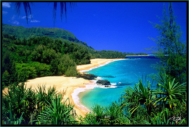Lumahai Beach Kauai - Hawaiipictures.com