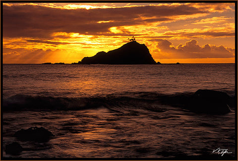 Alau Island Sunburst Maui - Hawaiipictures.com