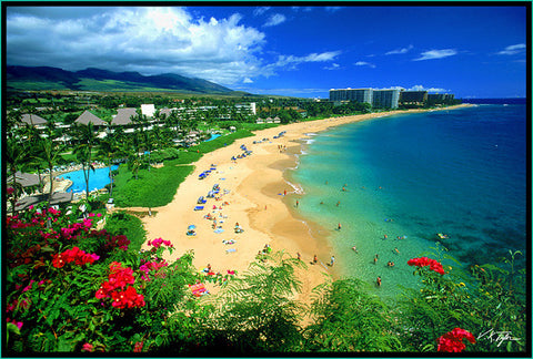 Kaanapali Beach Maui - Hawaiipictures.com