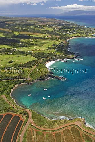 Aerial view of Kapalua and golf courses in Maui, Hawaii - Hawaiipictures.com