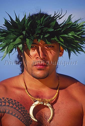 Traditional Kahiko hula dancer - Hawaiipictures.com