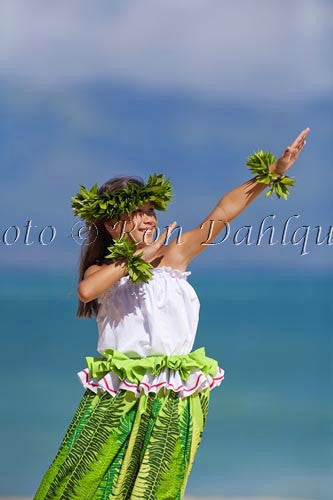 Keiki hula dancer, Maui, Hawaii Picture Photo - Hawaiipictures.com