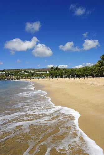 Hulopoe beach, Manele Bay, Lanai, Hawaii - Hawaiipictures.com