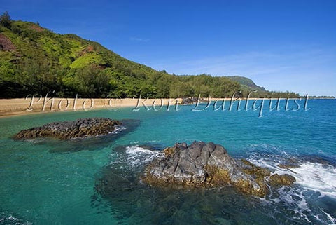 Lumahai Beach. Kauai, Hawaii Picture - Hawaiipictures.com