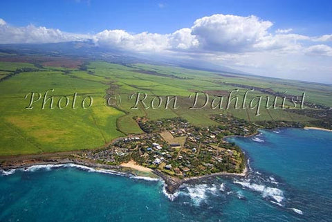 Kuau Point, home of Mama's Fish House. Along Maui's north coast, HI - Hawaiipictures.com