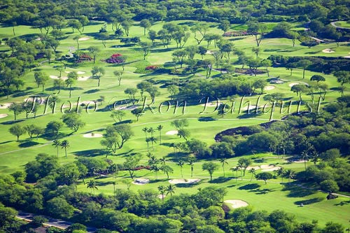 Wailea Gold and Emerald golf courses. Wailea, Maui, Hawaii - Hawaiipictures.com