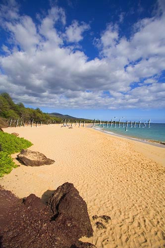 Oneloa Beach, Big Beach, Makena, Maui, Hawaii Photo - Hawaiipictures.com