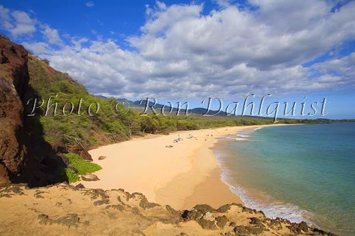 Oneloa Beach, Big Beach, Makena, Maui, Hawaii Photo Stock Photo - Hawaiipictures.com