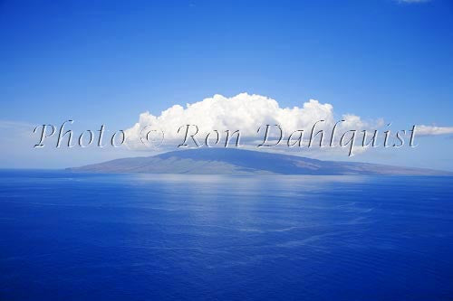 Island of Lanai, viewed from West Maui - Hawaiipictures.com