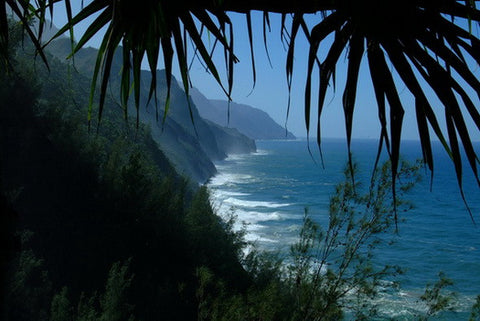 Dark Napali Coastline - Hawaiipictures.com