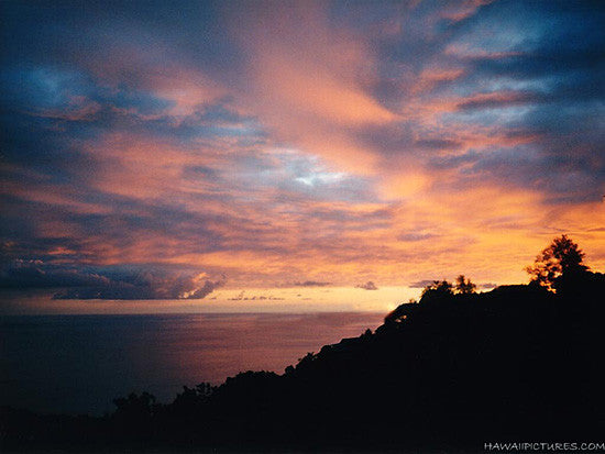 Napoopoo Sunset Picture - Hawaiipictures.com