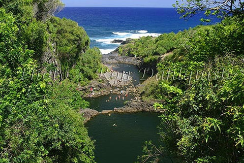 Ohe'o Gulch (Seven Sacred Pools) Hana, Maui, Hawaii Picture - Hawaiipictures.com