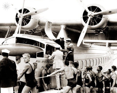 1935 Inaugural Pan American Flight - Hawaiipictures.com