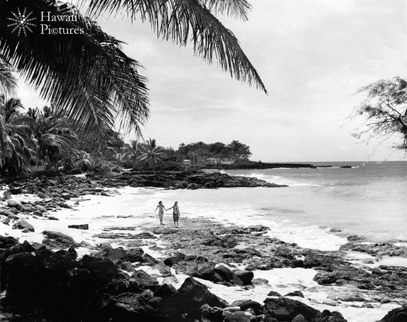 Vintage Kona Coast Beach - Hawaiipictures.com