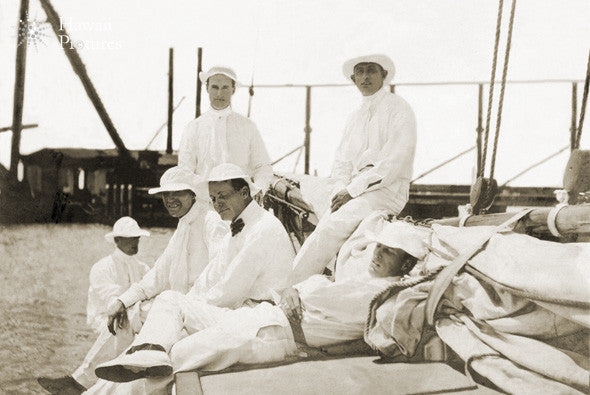 Vintage Picture Of Gentlemen Sailors - Hawaiipictures.com