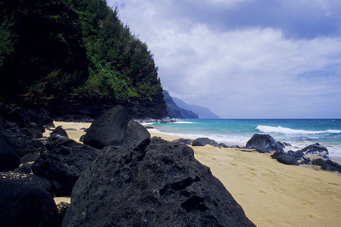 View Of Na Pali Coastline Picture - Hawaiipictures.com