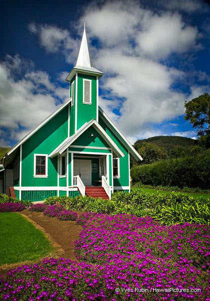 Ke Ola Mau Loa Church - Waimea - Hawaiipictures.com